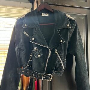 Vintage 80’s Small Santana Jean Denim Jacket